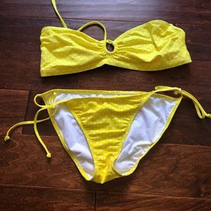 Yellow bikini